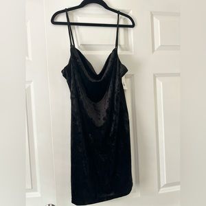 Top Shop Velvet Cowl Slip Dress: New with Tags
